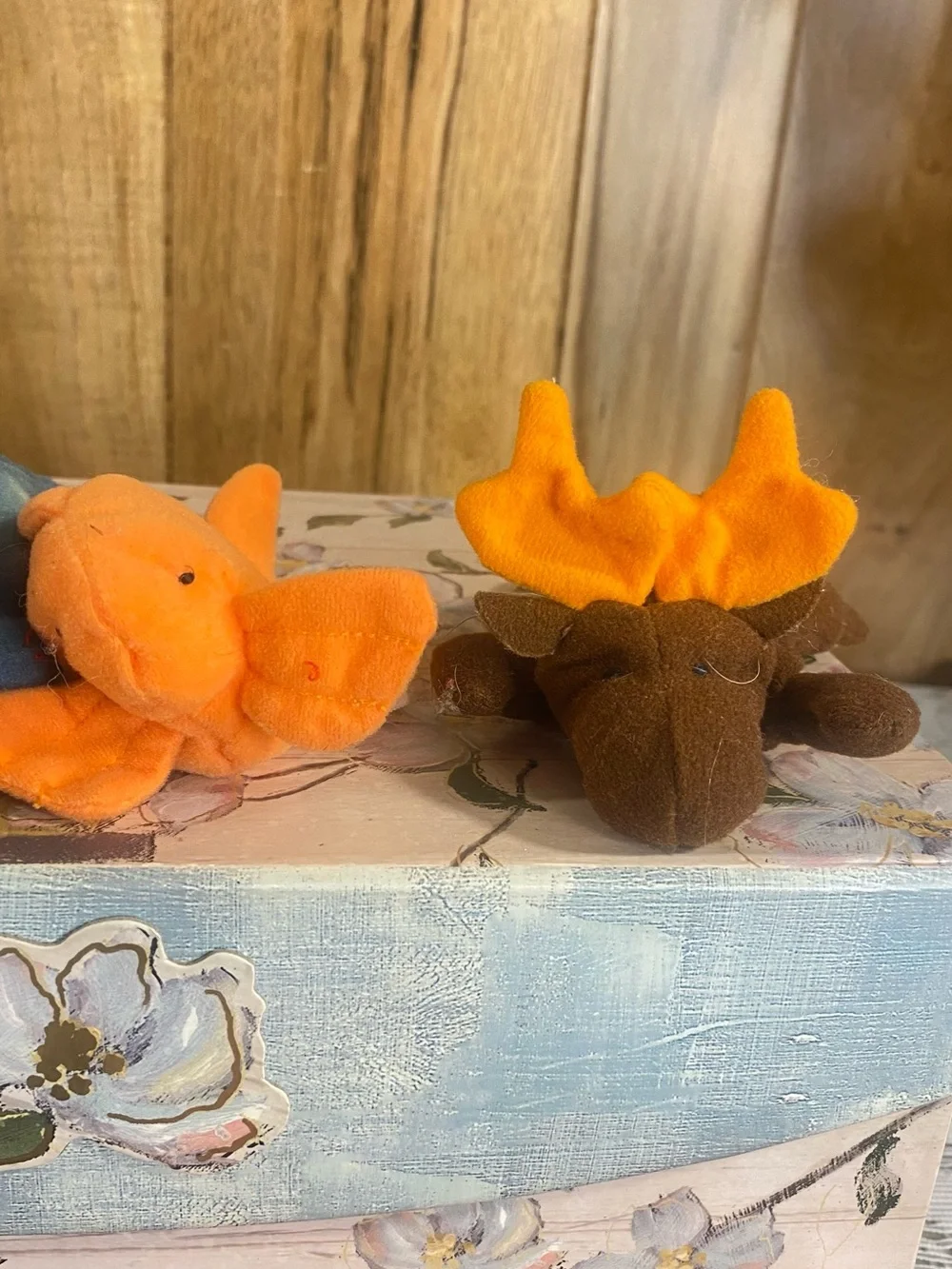 TY Teenie Beanie Babies Set of 8 Plush Stuffed Animals Vintage Collectibles